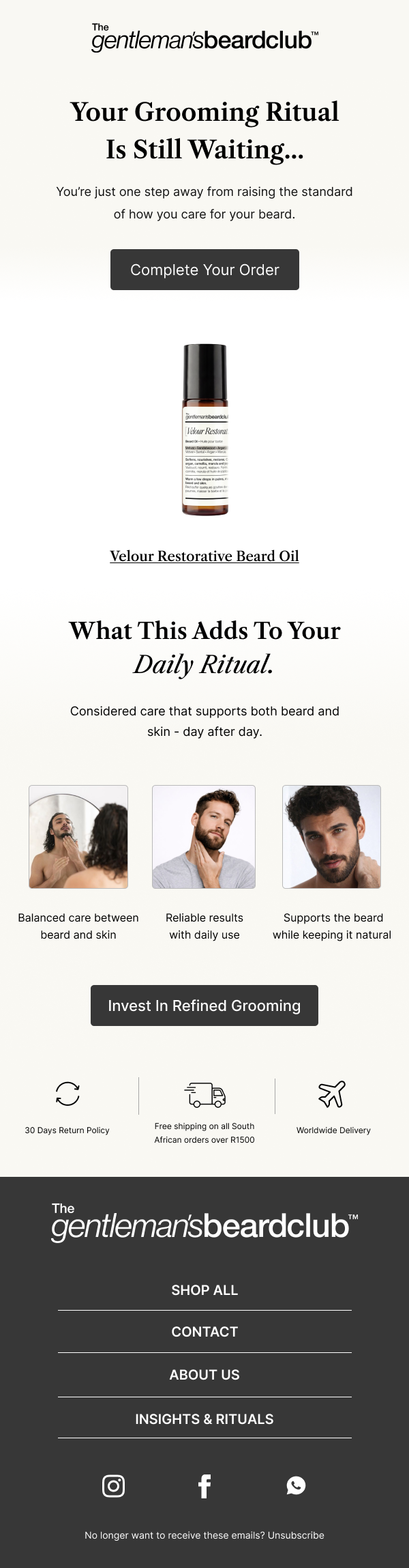 Checkout Abandonment Email - 2